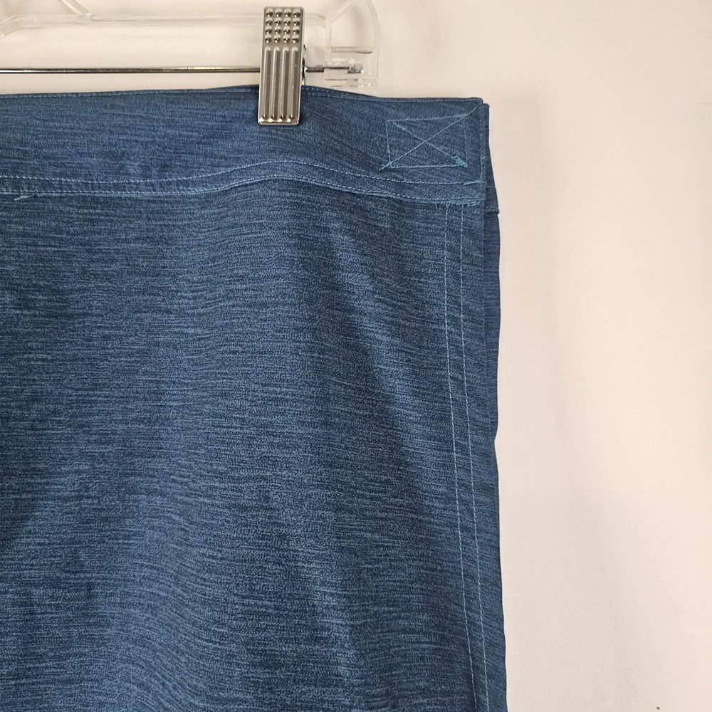RipSkirt Hawaii heathered navy blue adjustable mini skirt XL surf beach hike‎